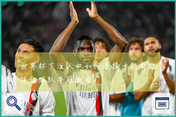 世界杯下注入口如何选择才能有效评估球队夺冠概率？