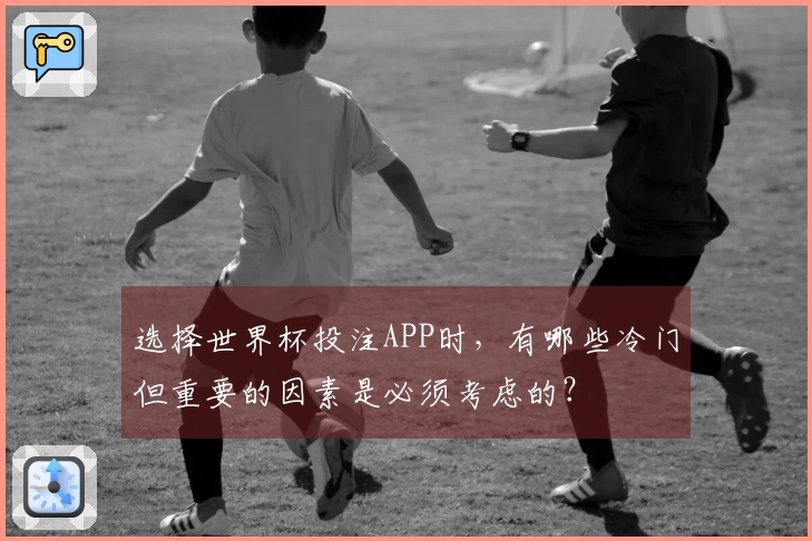 选择世界杯投注APP时，有哪些冷门但重要的因素是必须考虑的？