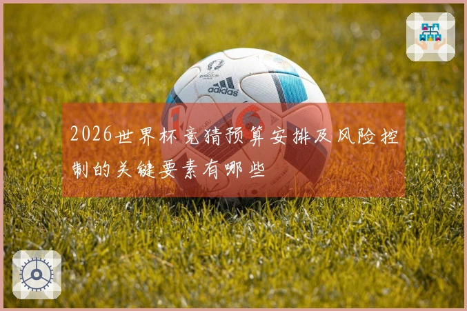 2026世界杯竞猜预算安排及风险控制的关键要素有哪些